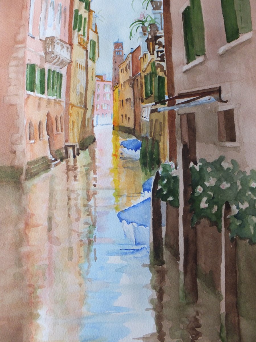 Impression of Old Venice by David Harmer