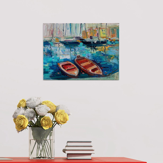 Boats on the river