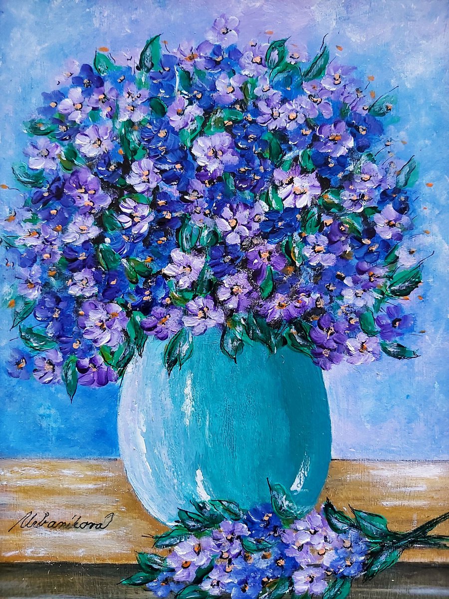 Violets 6..by Emilia Urbanikova by Emilia Urbanikova