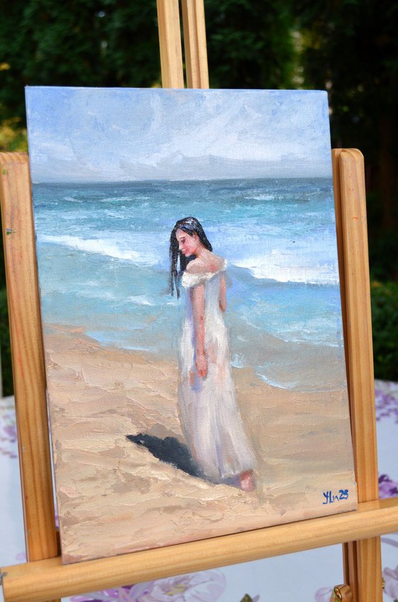 In solitude by the sea