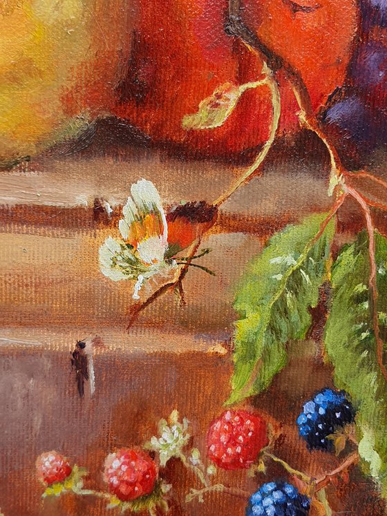Still life with fruit