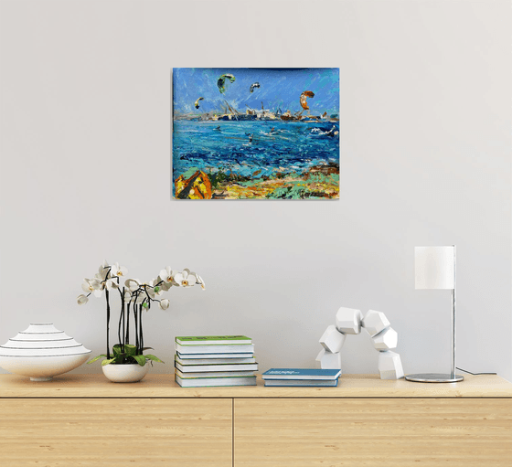 Kitesurfing - Spot atmosphere