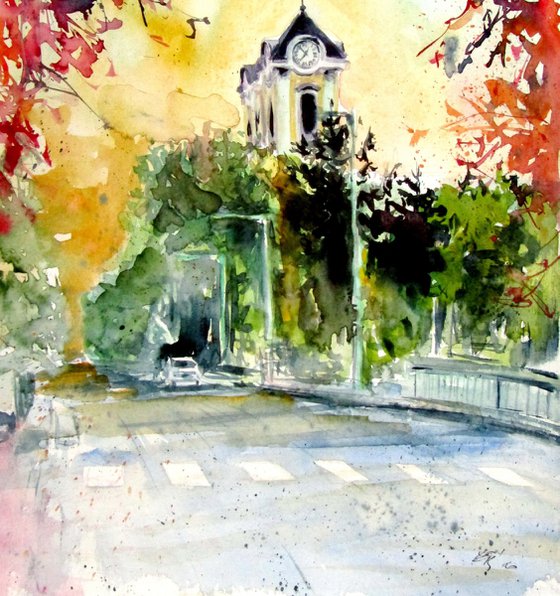 Small town impression