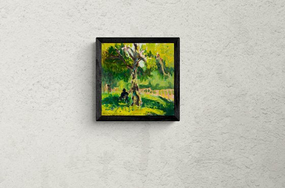 Professor's Patient Gaze