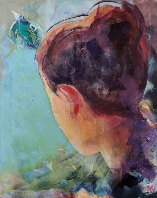 Dreamy head by Marina Del Pozo