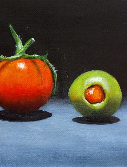 Olives cherries by Jean-Pierre Walter