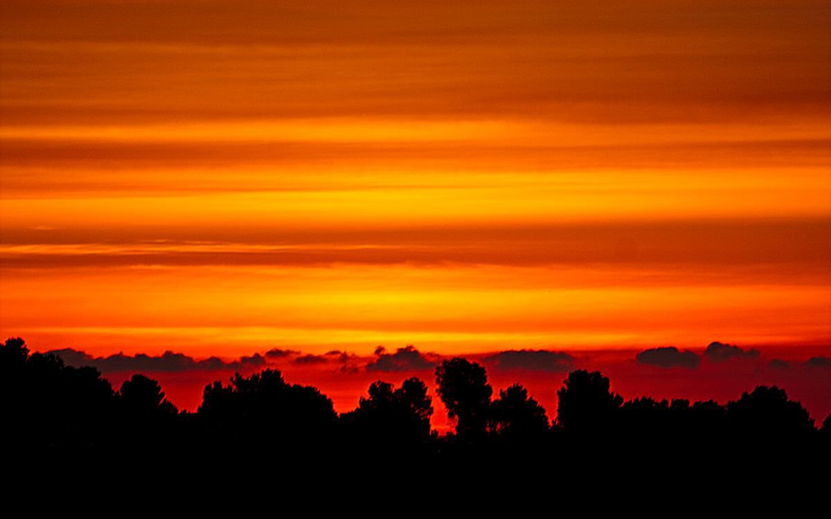 Sunset Of Fire Limited Edition Photograph #1/50 by Graham Briggs