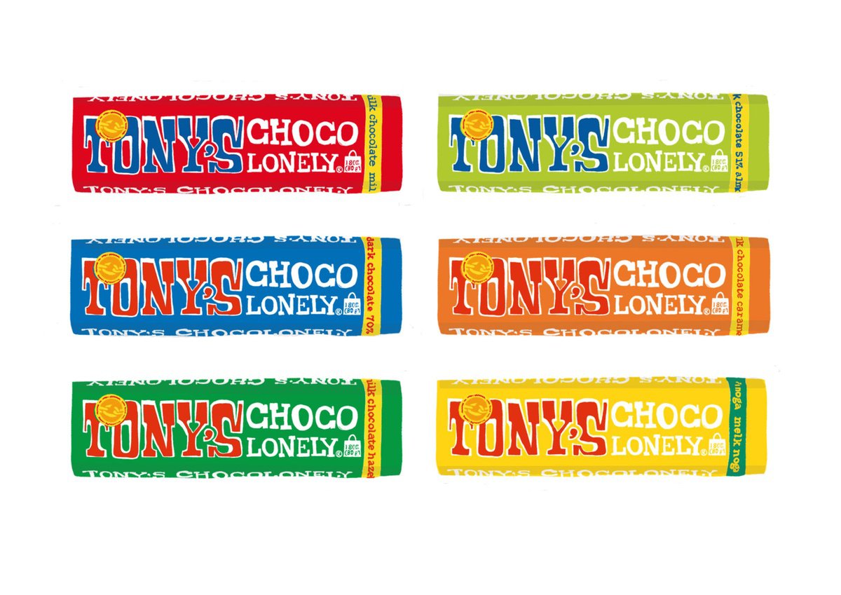 Tony’s chocolate collection, limited-edition by Design Smith