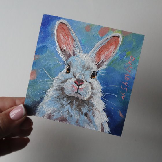 White Bunny, Set of 2