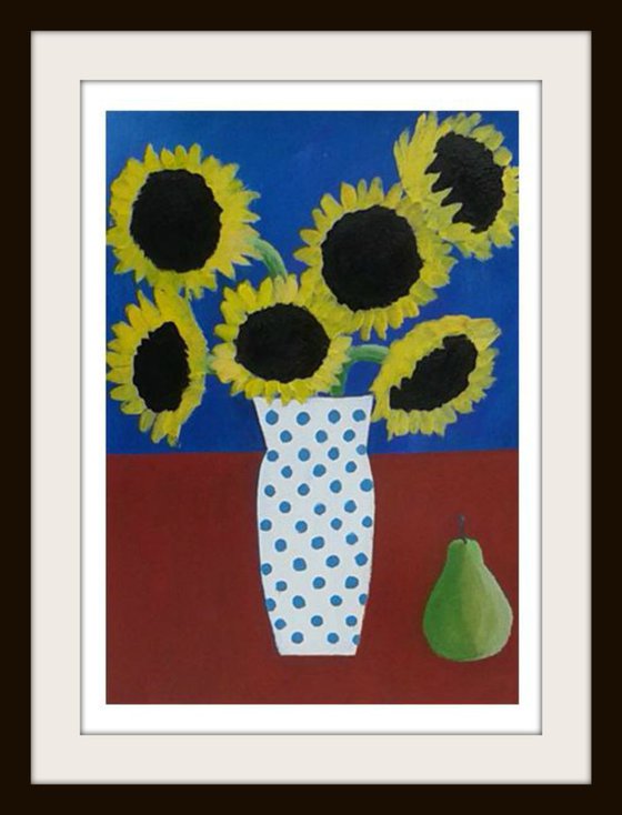 Still Life with Sunflowers