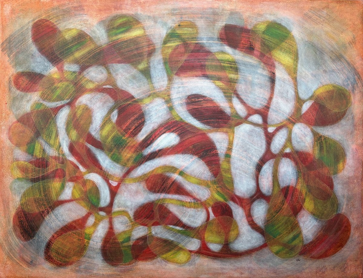  Whirlwind By Maarit Korhonen, 47 X 36, Artwork For Sale On Artfinder