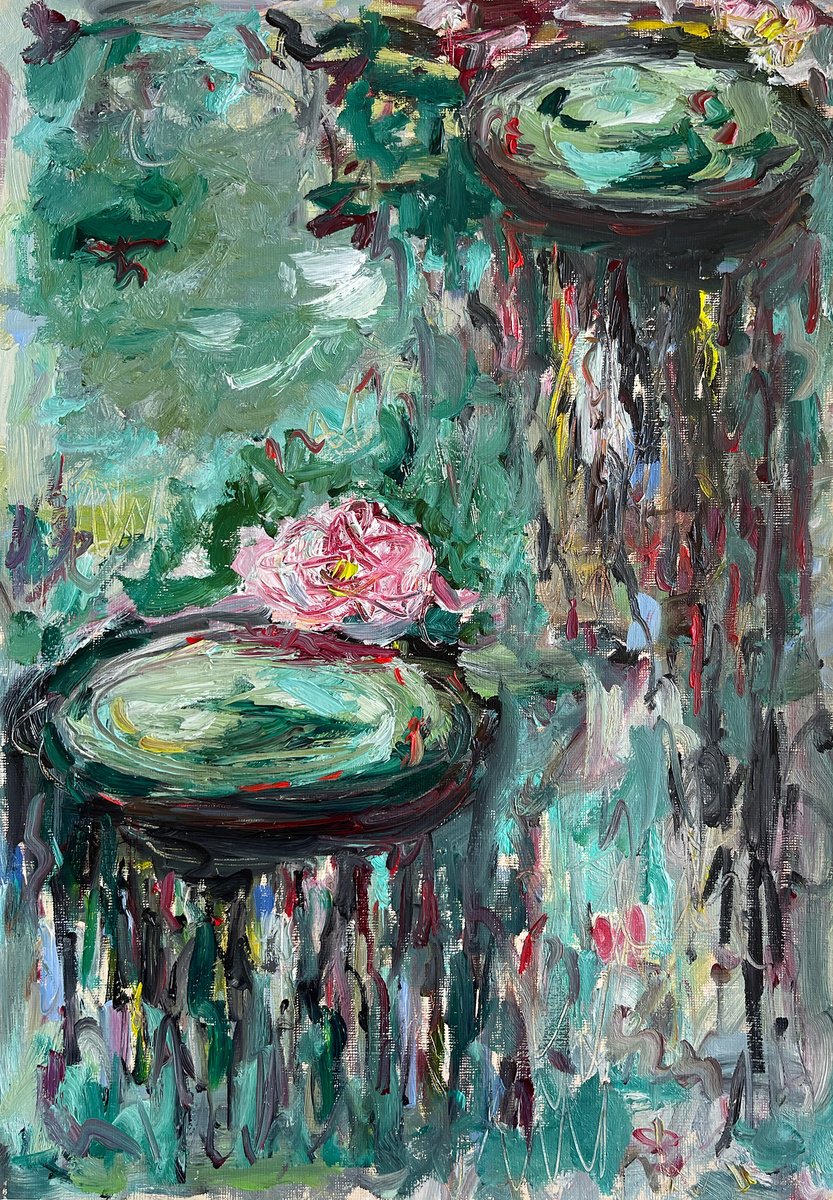 Water lilies by Maiia Axton