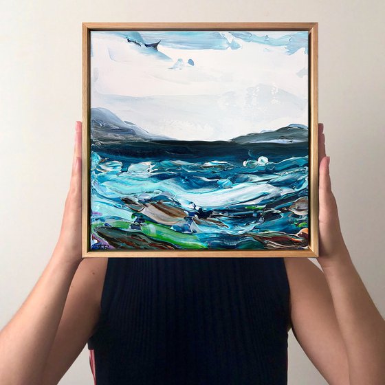 ‘Coastal study no.73' FRAMED
