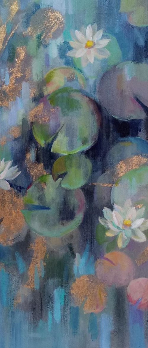 Magic Lily Pond by Silvia  Vassileva