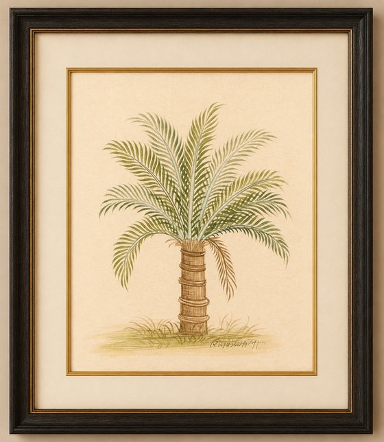 Date Palm | Indian Miniature