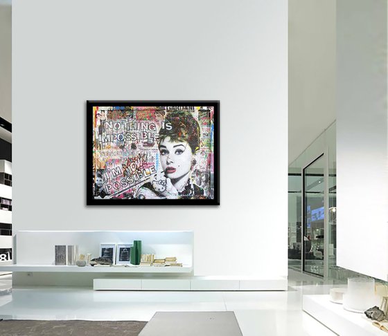 Audrey Hepburn Nothing is Impossible