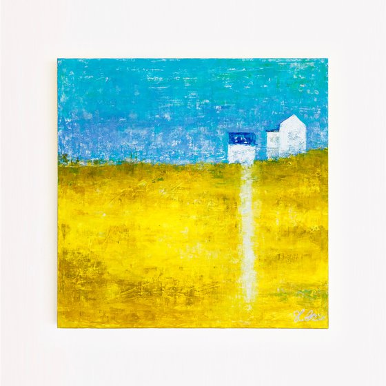Yellow Field II (30"x30" | 76x76 cm)