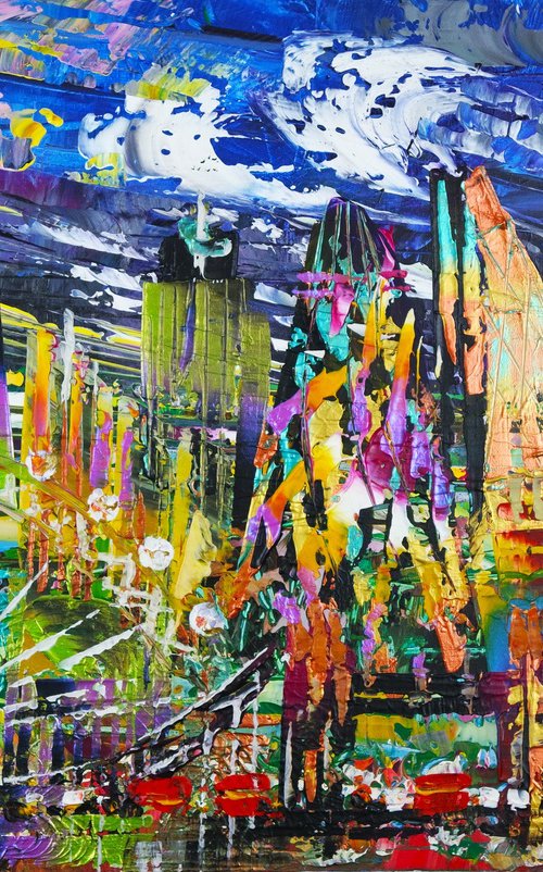 City of London Skyline Expression 049 by Eraclis