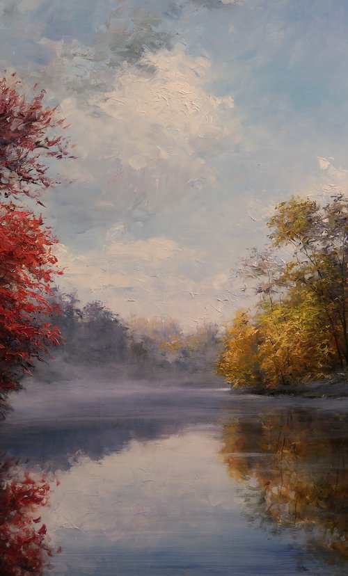 "Reflection of Autumn" by Gennady Vylusk