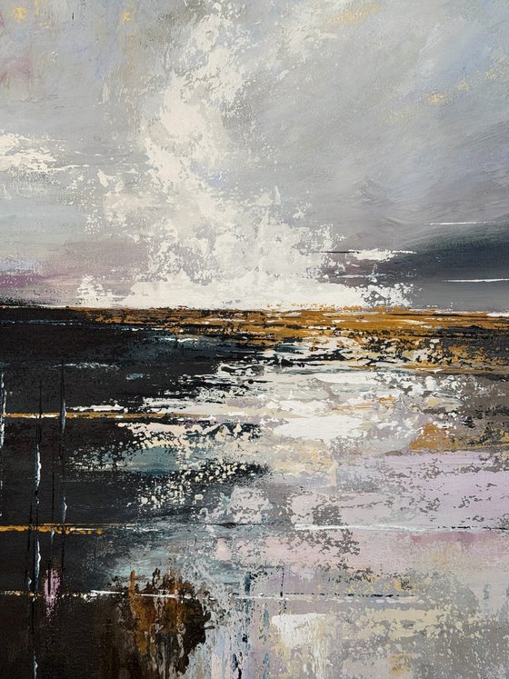 Violet Driftlight-Clouds wall art