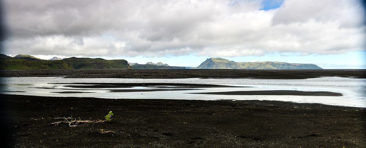 Myrdalssandur Plain - Iceland by Russ Witherington