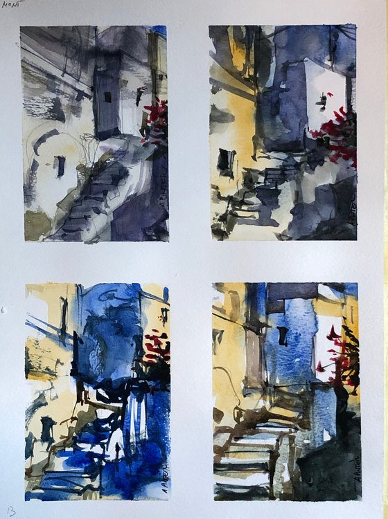 Somewhere in Italy - Four studies of Matera