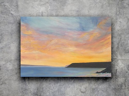 Sunset Seascape by Michael Nicholson
