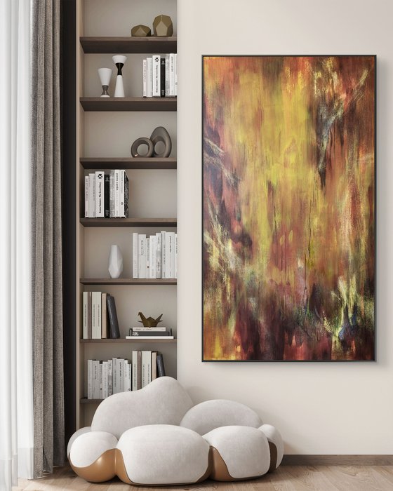 SUSPENSION - Contemporary Abstract Painting