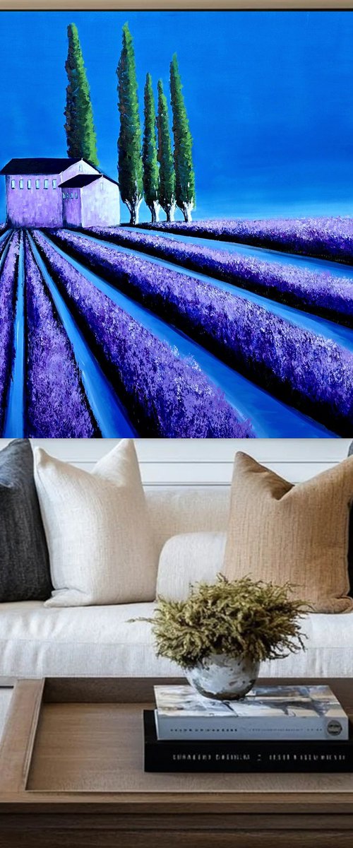 The simmetry of Provence X by Danijela Dan