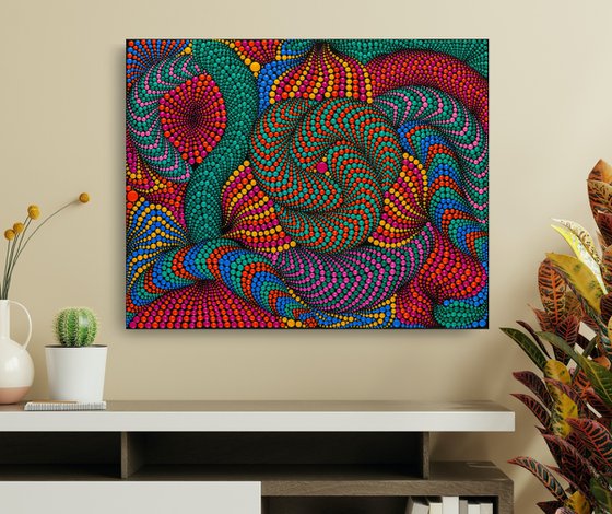 Hypnotic Psychedelic Bloom