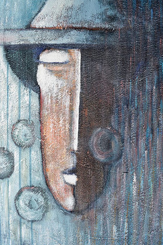 Frigus Nexu  (60x60x3.8cm)