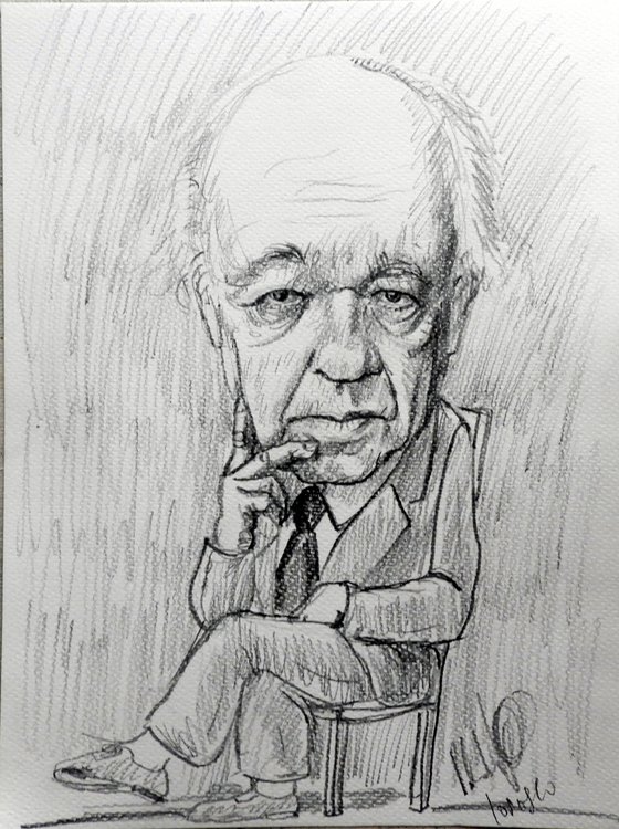 Portrait of Eugene Ionesco