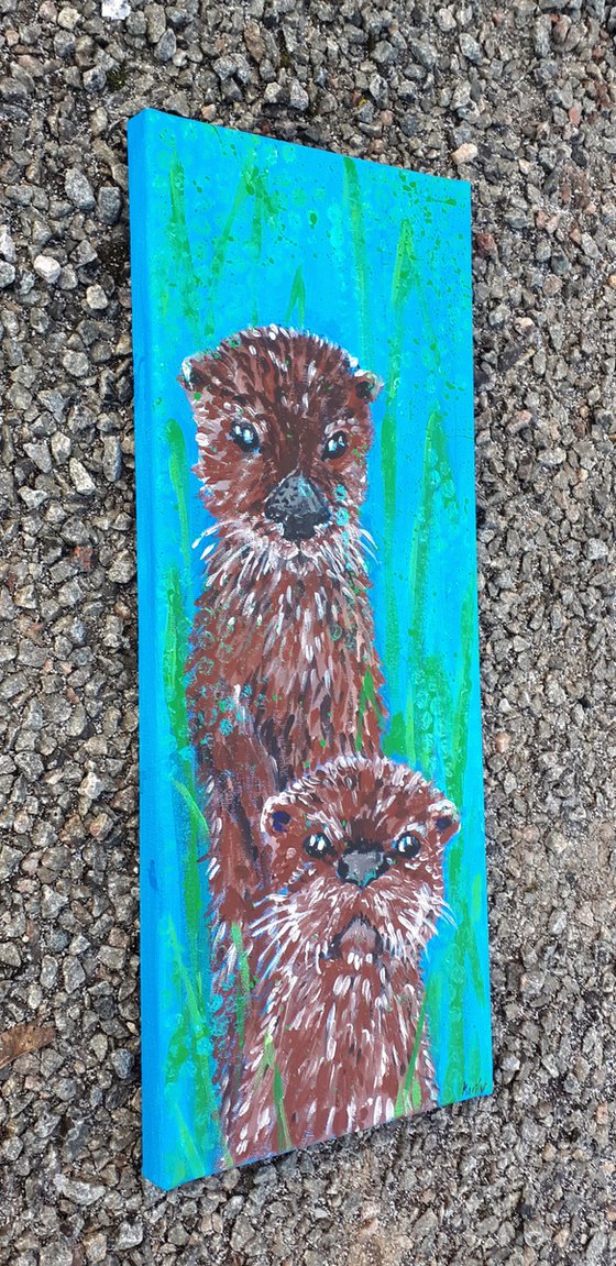 "Otter couple"