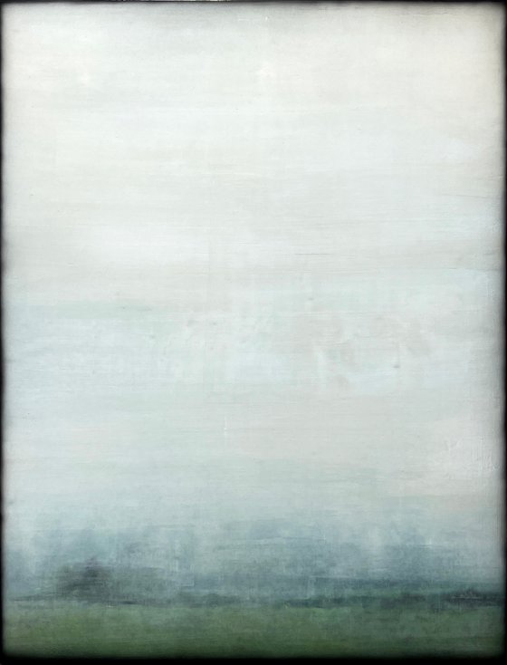 Foggy Field (36x48in)