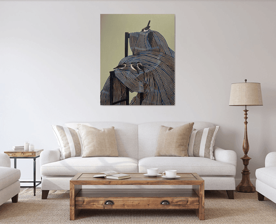 In the couturier's workshop