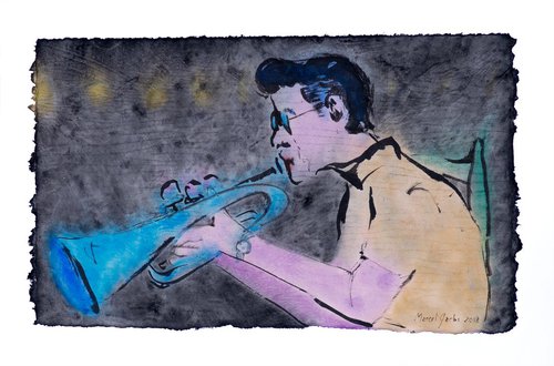 The Flintstone trumpet by Marcel Garbi