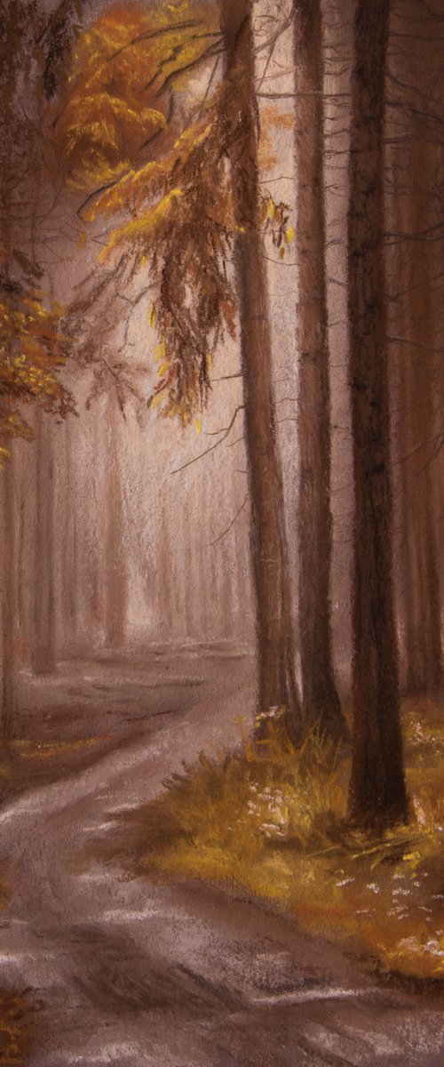 In the forest by Inna Medvedeva