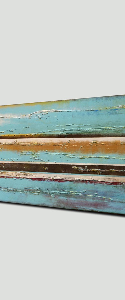 Little lined landscape by Ronald Hunter