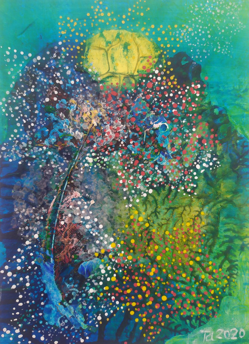 Love green #7 by Tetiana Chebrova