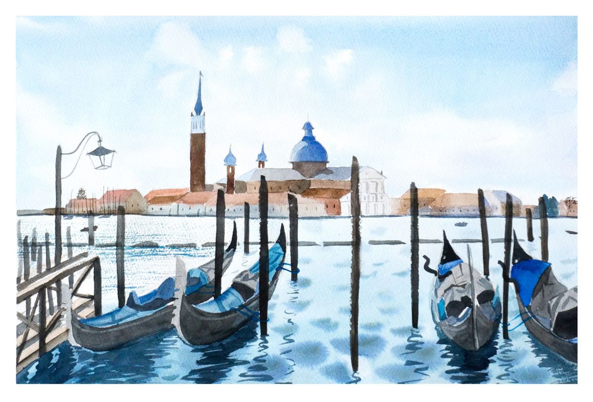 Grand Canal Venice by Olga Shefranov (Tchefranova)