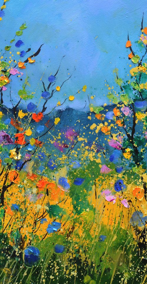 Summer wild flowers   -  6523 by Pol Henry Ledent