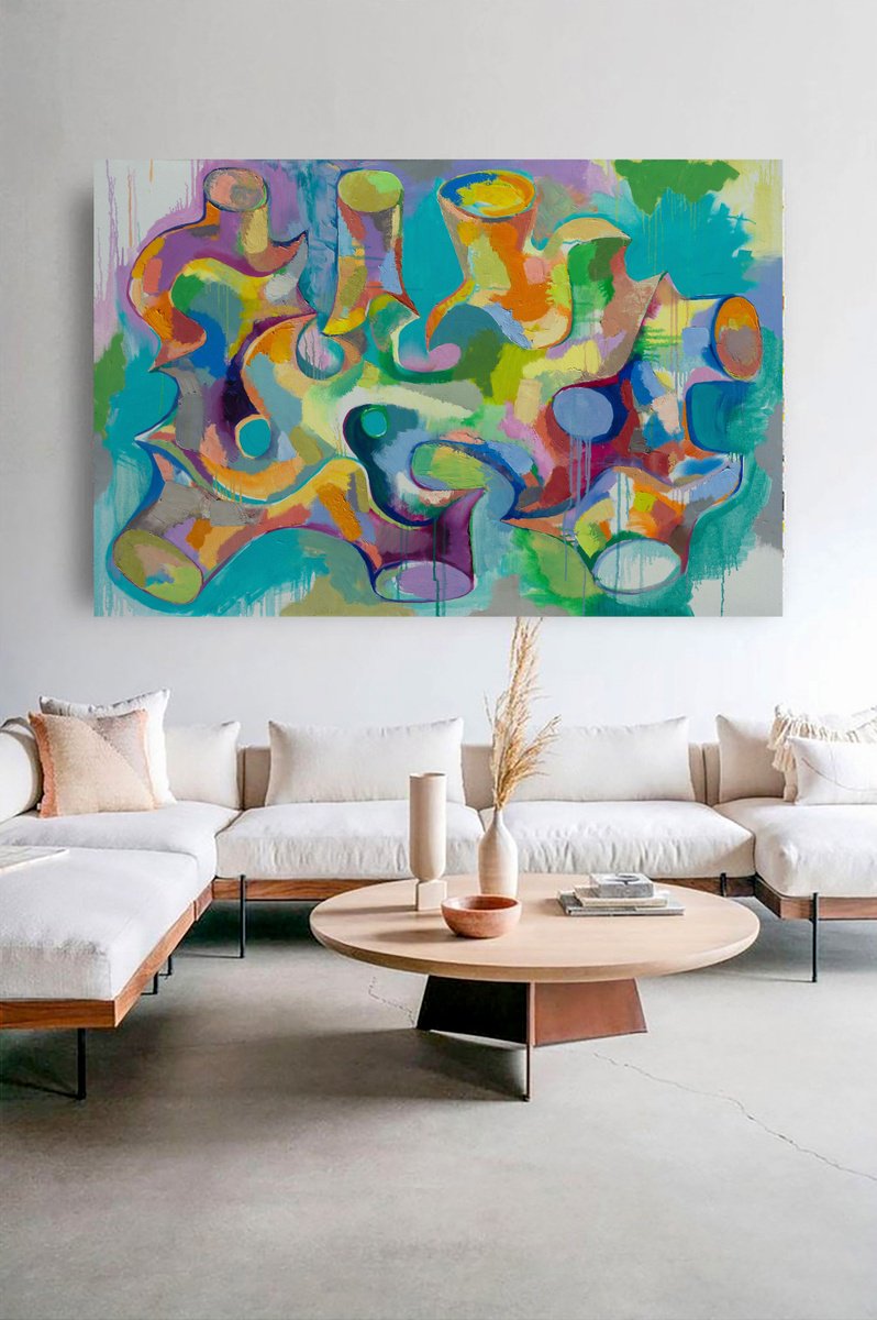 The Crossroads Of Life Ii By Ivan Stoyanov, 59 X 39, Artwork For Sale On Artfinder