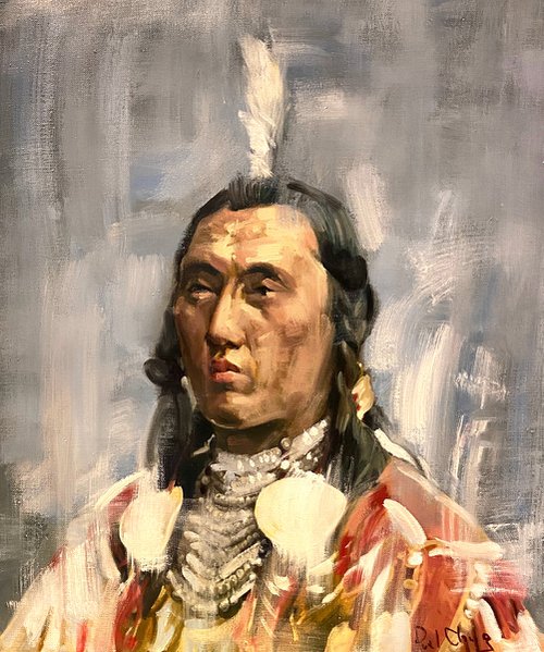 Young Crow Chief by Paul Cheng