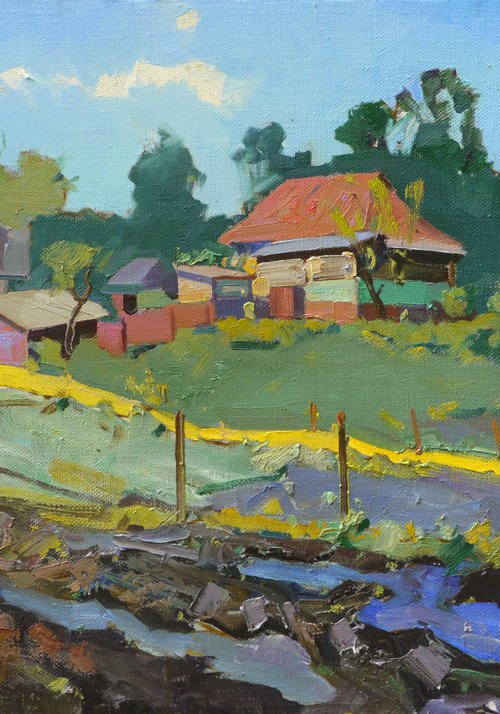 Gardens in Sedniv by Victor Onyshchenko