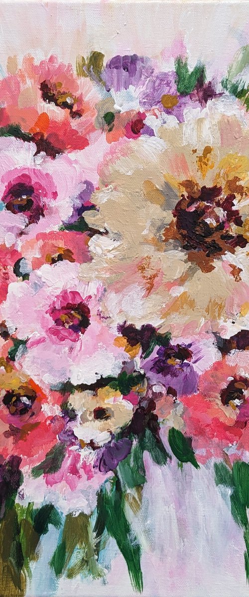 Bursting Bloom I by Judy Century