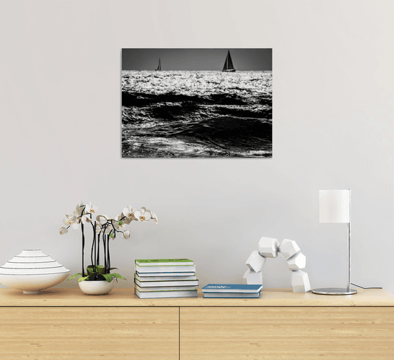 Two Sailboats | Limited Edition Fine Art Print 1 of 10 | 45 x 30 cm