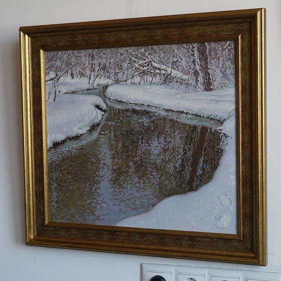 The Churilikha River flows