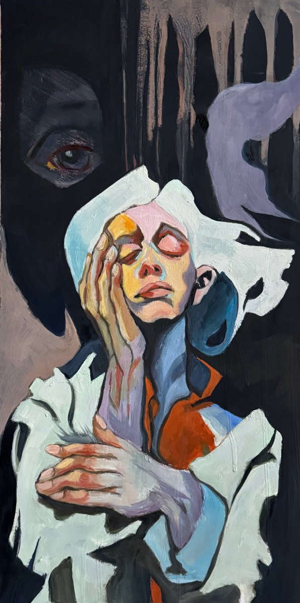 The Overlap Of Emptiness And Substance By Lola Jovan, 10 X 19, Artwork For Sale On Artfinder