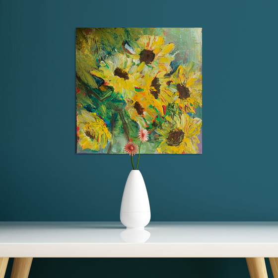 Sunflower fields