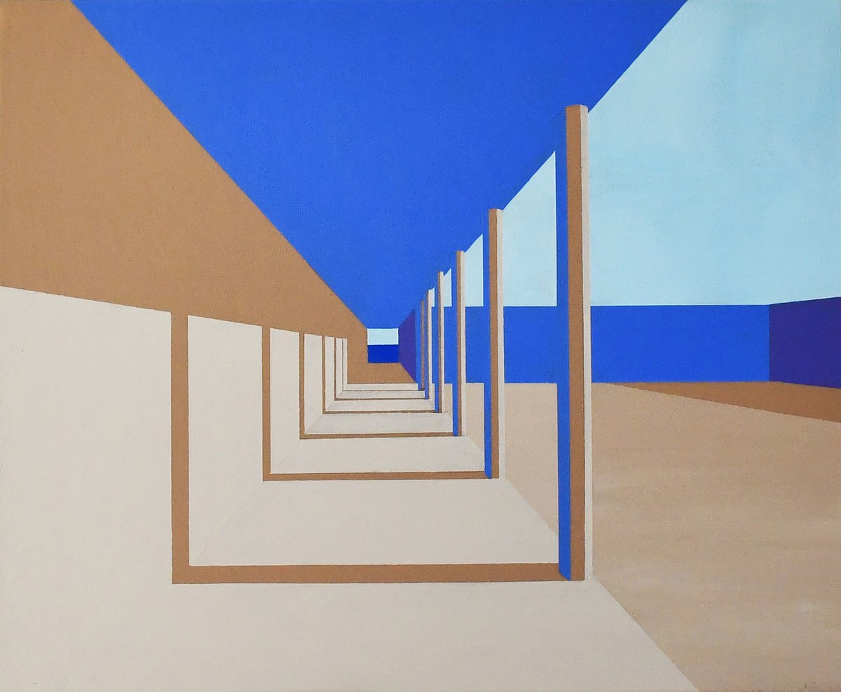 Escape Into The Wisdom Of History By Zeljka Paic, 22 X 18, Artwork For Sale On Artfinder